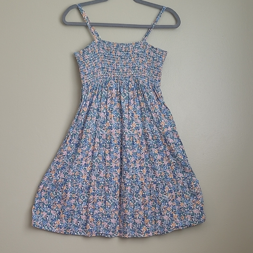 Old Navy Blue Floral Kids Dress